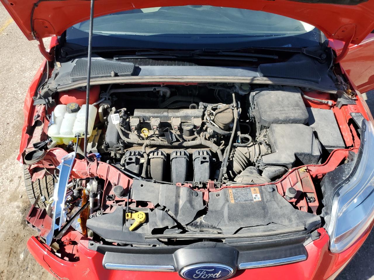 Photo 10 VIN: 1FADP3F27EL356478 - FORD FOCUS 