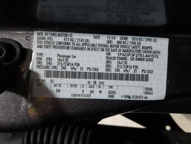 Photo 11 VIN: 1FADP3F27EL441532 - FORD FOCUS SE 