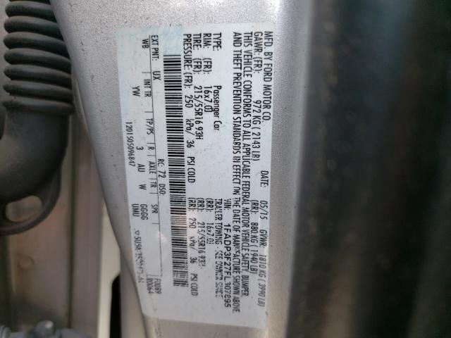 Photo 9 VIN: 1FADP3F27FL307895 - FORD FOCUS SE 