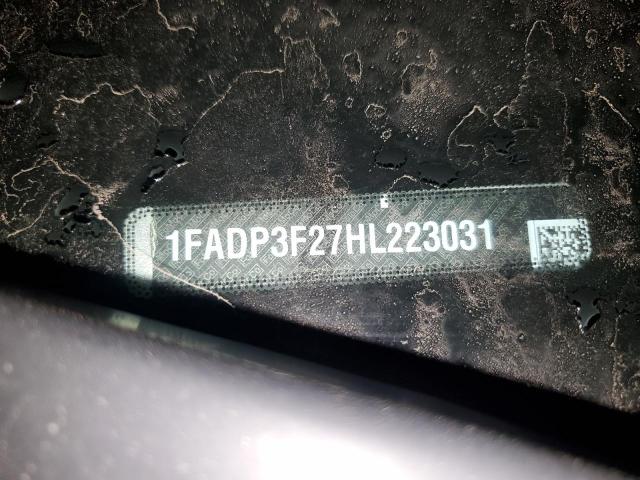 Photo 11 VIN: 1FADP3F27HL223031 - FORD FOCUS 