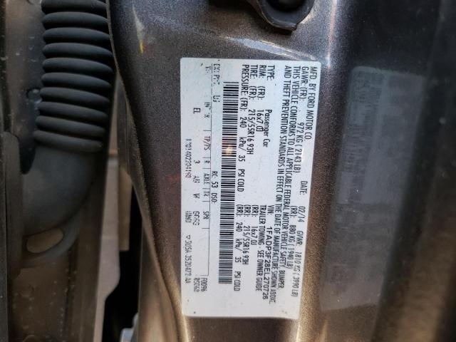 Photo 11 VIN: 1FADP3F28EL270726 - FORD FOCUS SE 