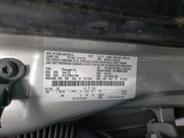 Photo 9 VIN: 1FADP3F28EL322324 - FORD FOCUS SE 