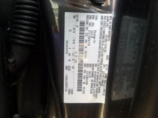 Photo 9 VIN: 1FADP3F28FL215761 - FORD FOCUS SE 