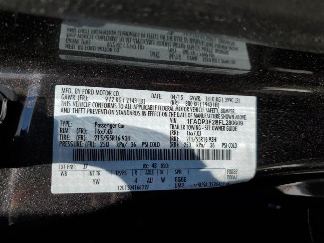 Photo 11 VIN: 1FADP3F28FL280609 - FORD FOCUS SE 