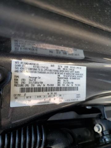 Photo 12 VIN: 1FADP3F28GL393655 - FORD FOCUS SE 