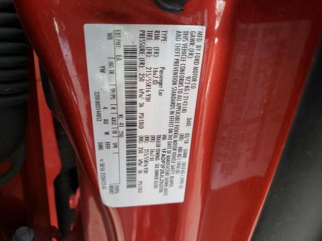 Photo 11 VIN: 1FADP3F28JL292056 - FORD FOCUS 