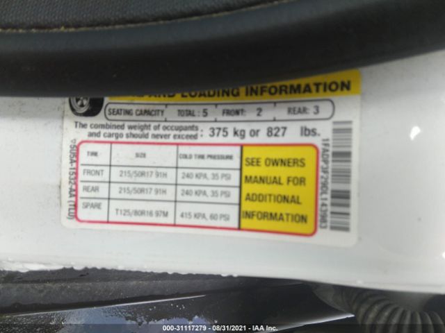 Photo 8 VIN: 1FADP3F29DL143983 - FORD FOCUS 