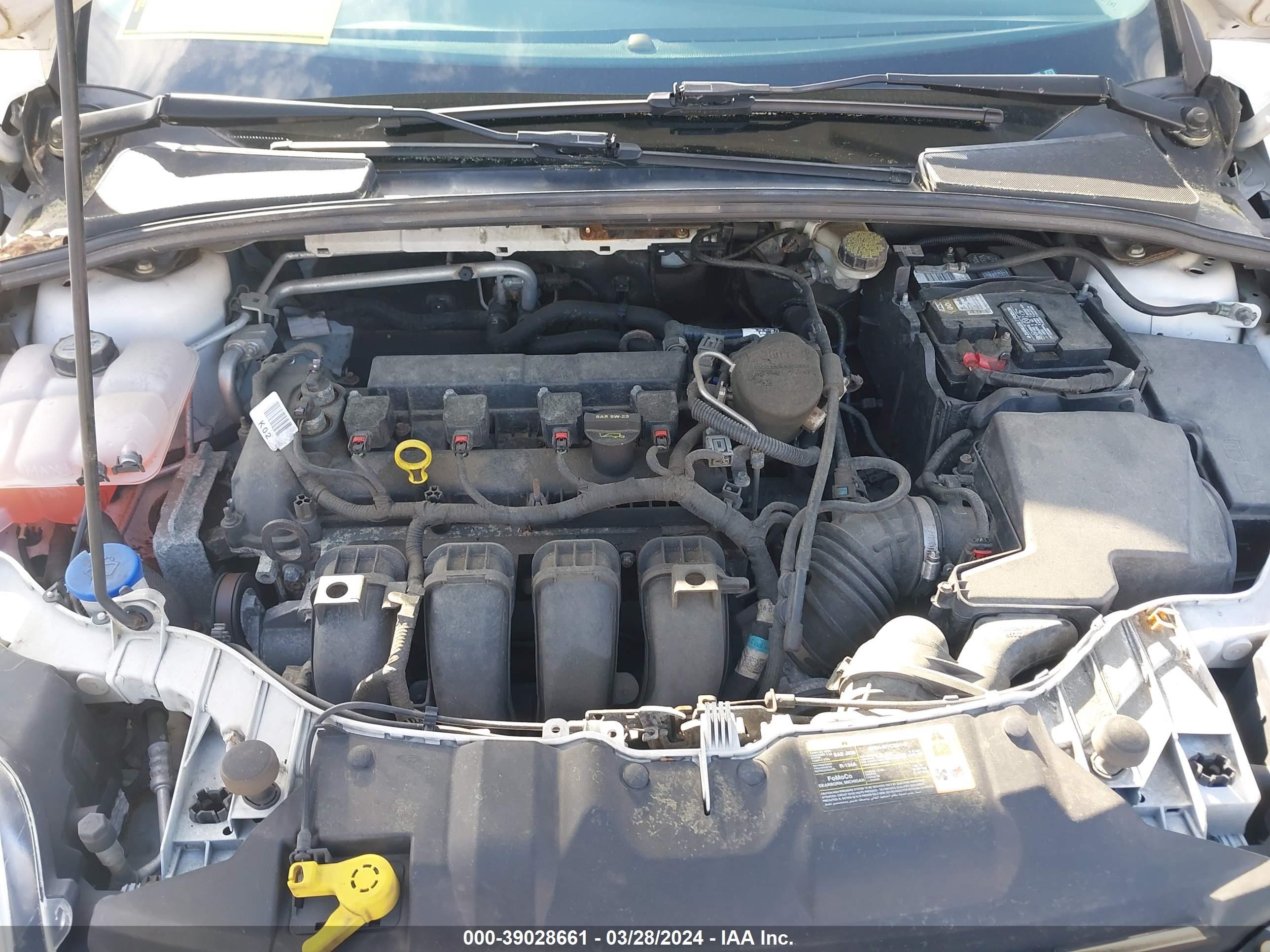 Photo 9 VIN: 1FADP3F29DL186039 - FORD FOCUS 