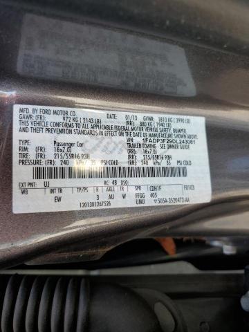 Photo 11 VIN: 1FADP3F29DL243081 - FORD FOCUS 