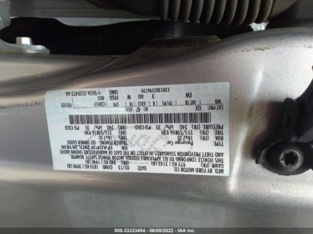 Photo 8 VIN: 1FADP3F29DL261838 - FORD FOCUS 