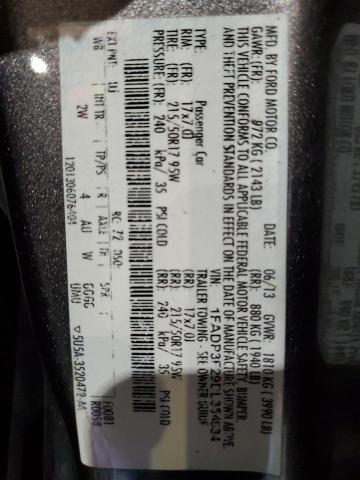 Photo 11 VIN: 1FADP3F29DL354634 - FORD FOCUS 