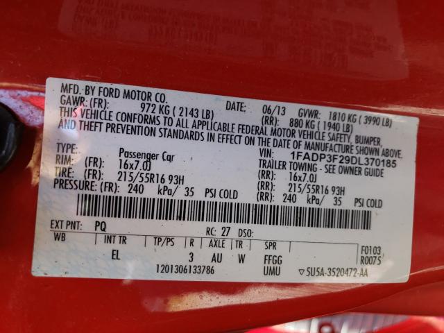 Photo 9 VIN: 1FADP3F29DL370185 - FORD FOCUS SE 