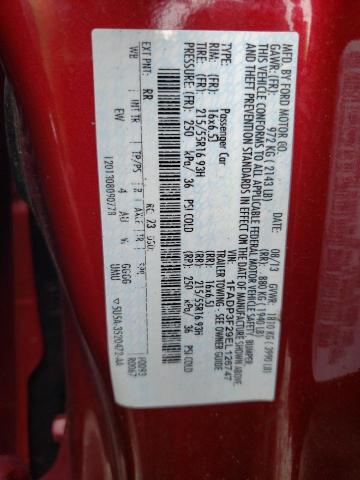 Photo 11 VIN: 1FADP3F29EL126747 - FORD FOCUS SE 