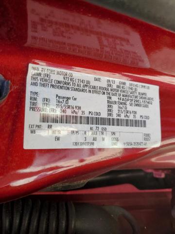 Photo 11 VIN: 1FADP3F29EL157402 - FORD FOCUS SE 