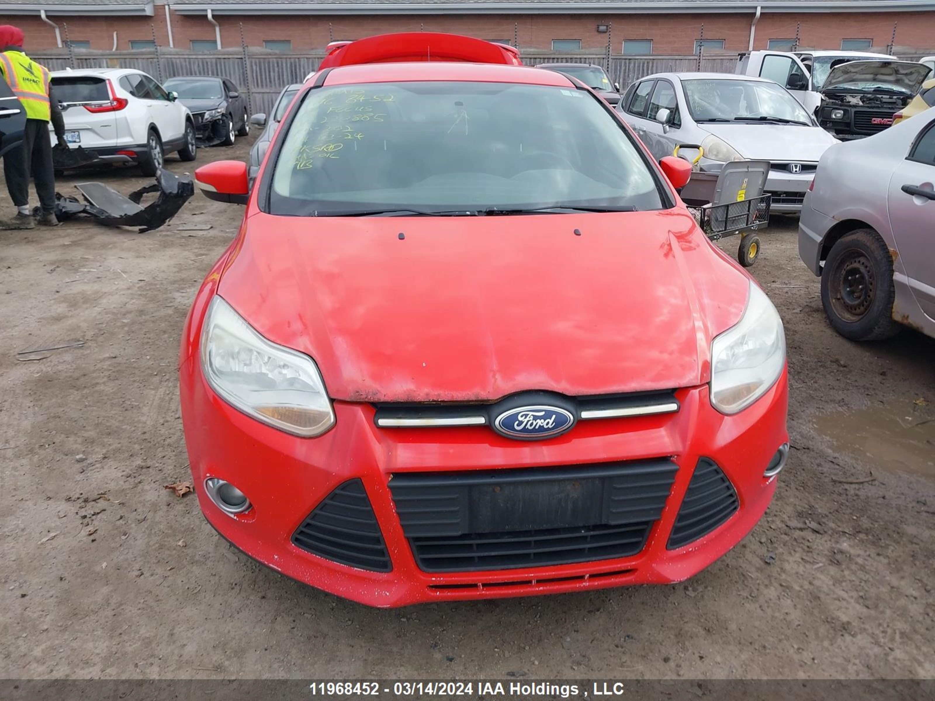 Photo 11 VIN: 1FADP3F29EL220885 - FORD FOCUS 