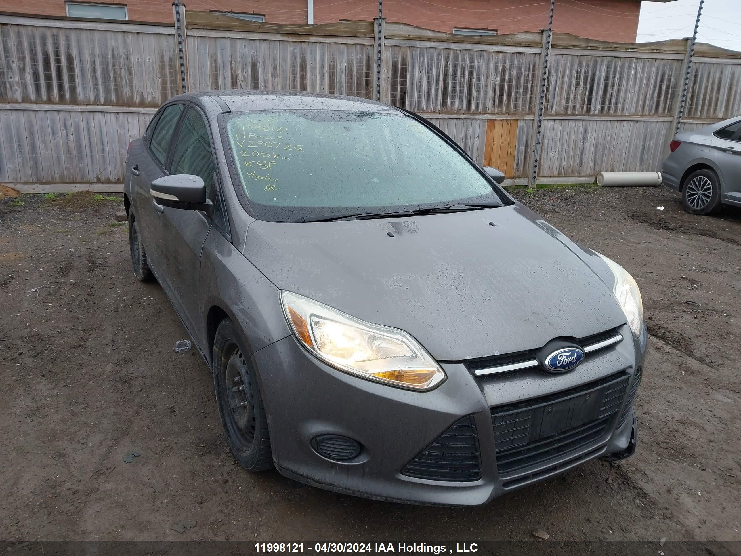 Photo 0 VIN: 1FADP3F29EL290726 - FORD FOCUS 