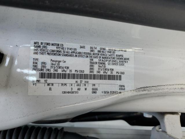 Photo 11 VIN: 1FADP3F29EL309761 - FORD FOCUS 