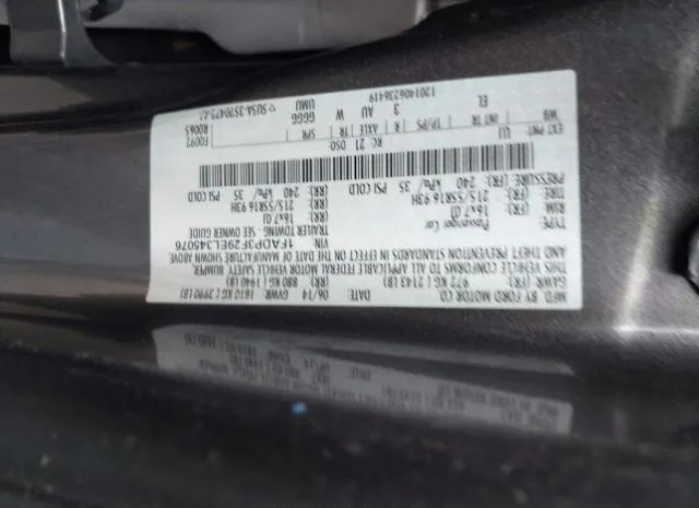 Photo 8 VIN: 1FADP3F29EL345076 - FORD FOCUS 