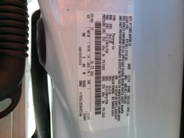 Photo 9 VIN: 1FADP3F29FL205367 - FORD FOCUS SE 