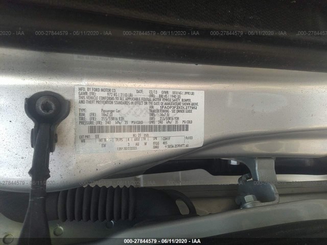 Photo 8 VIN: 1FADP3F2XDL277952 - FORD FOCUS 