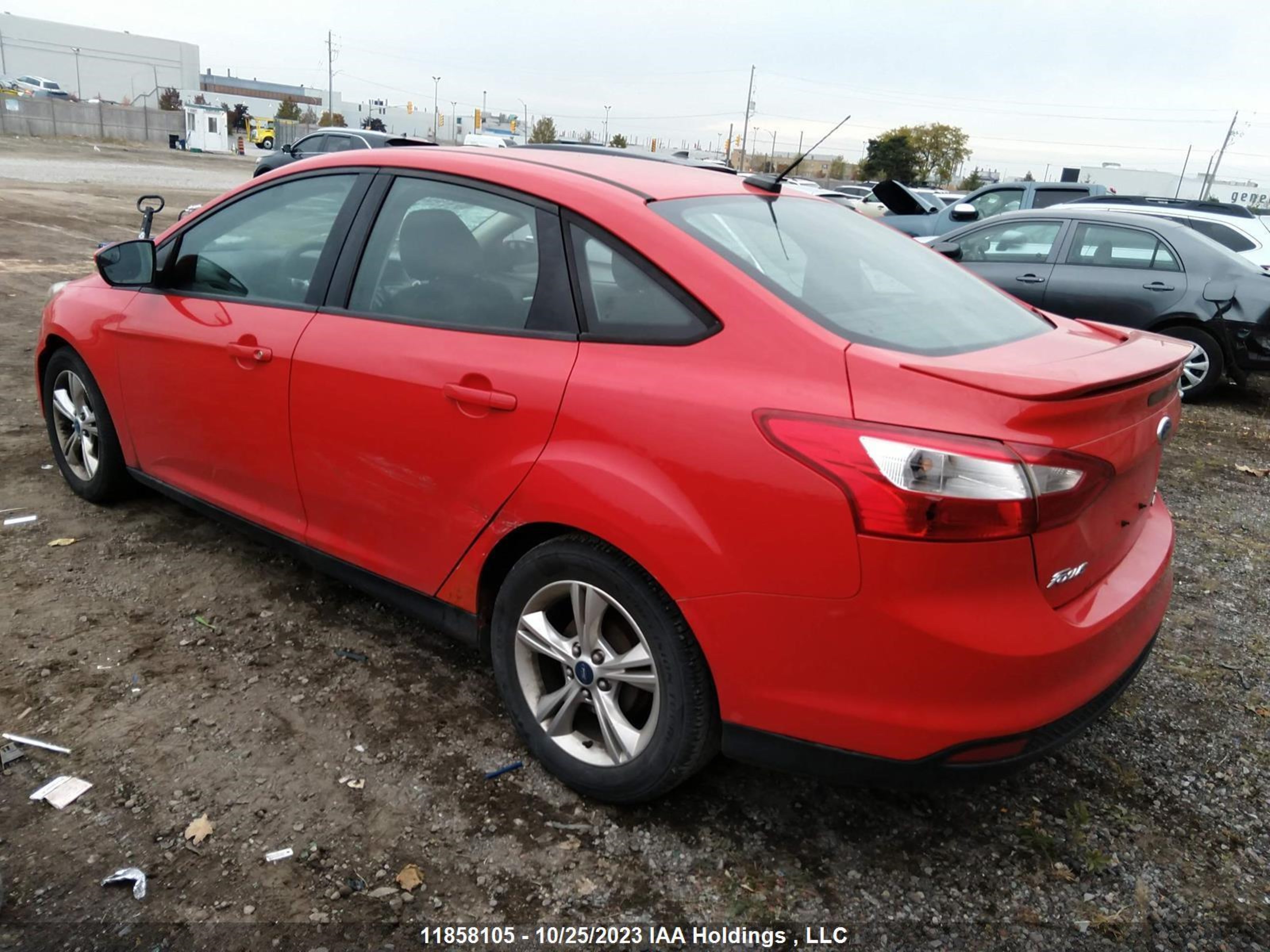 Photo 2 VIN: 1FADP3F2XDL357509 - FORD FOCUS 