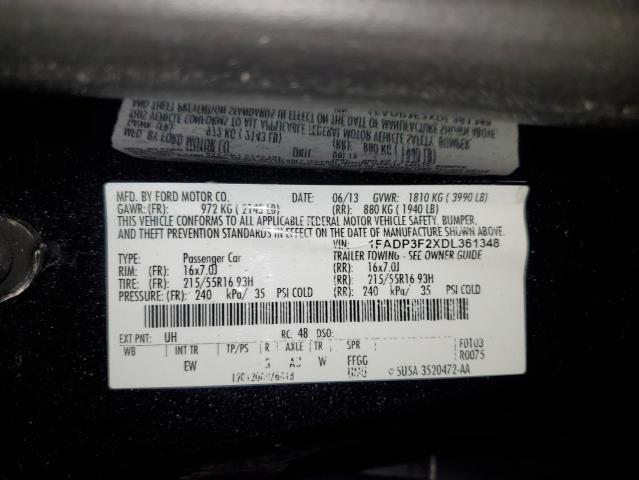 Photo 11 VIN: 1FADP3F2XDL361348 - FORD FOCUS SE 