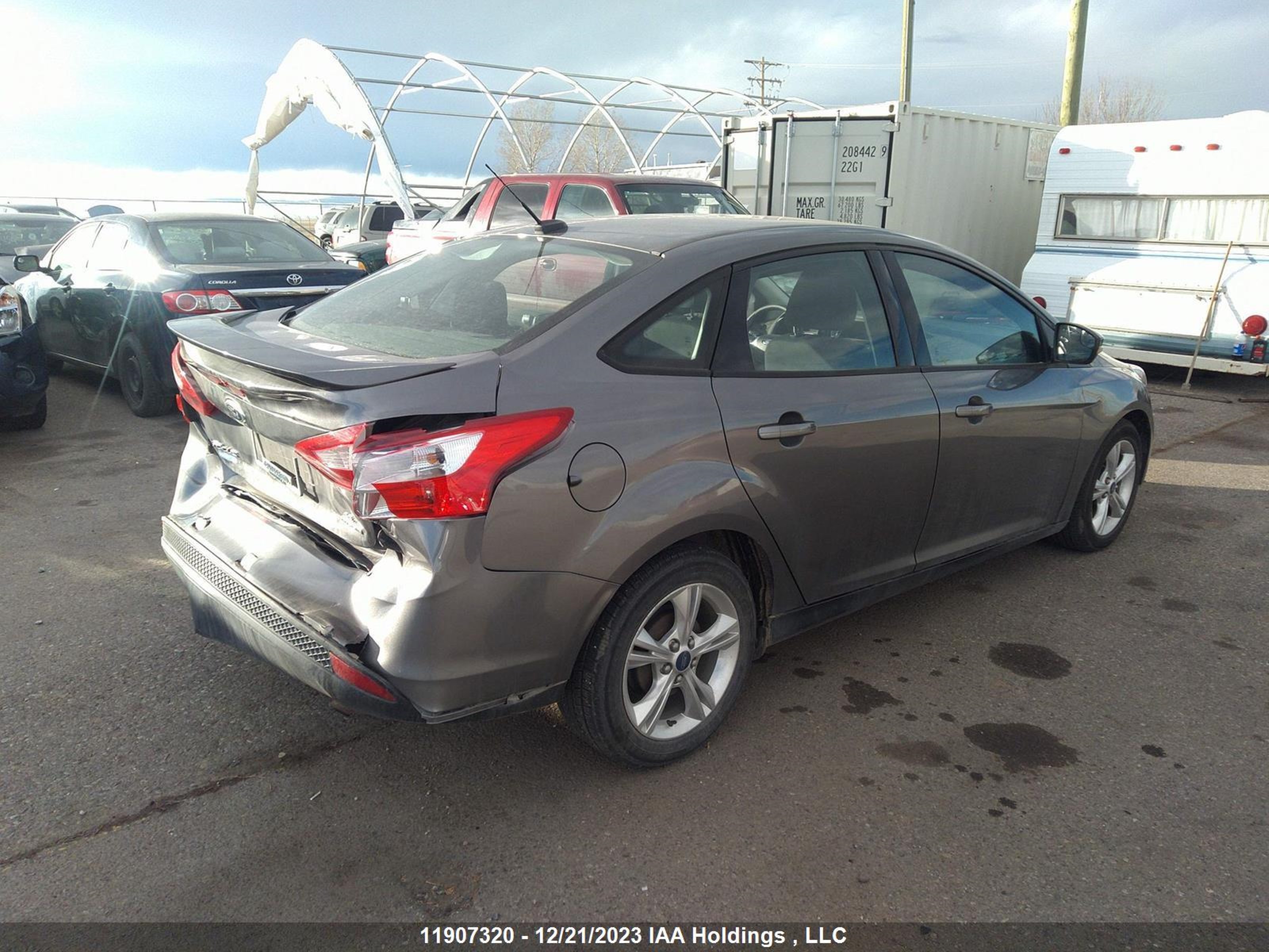 Photo 3 VIN: 1FADP3F2XDL383141 - FORD FOCUS 