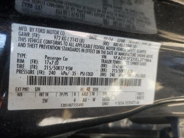 Photo 11 VIN: 1FADP3F2XEL371864 - FORD FOCUS 