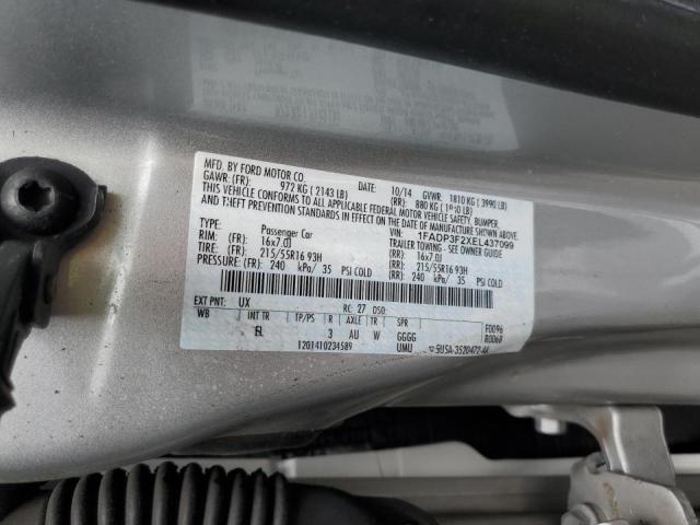 Photo 11 VIN: 1FADP3F2XEL437099 - FORD FOCUS 