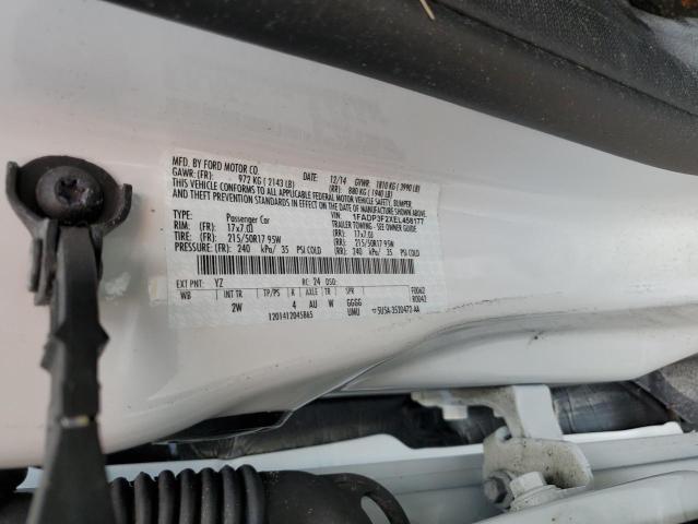 Photo 12 VIN: 1FADP3F2XEL458177 - FORD FOCUS SE 