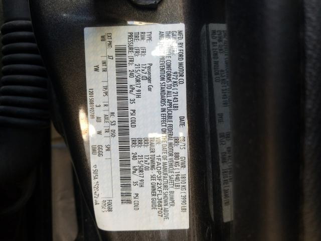 Photo 9 VIN: 1FADP3F2XFL368707 - FORD FOCUS SE 