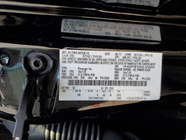 Photo 11 VIN: 1FADP3F2XHL322930 - FORD FOCUS SE 