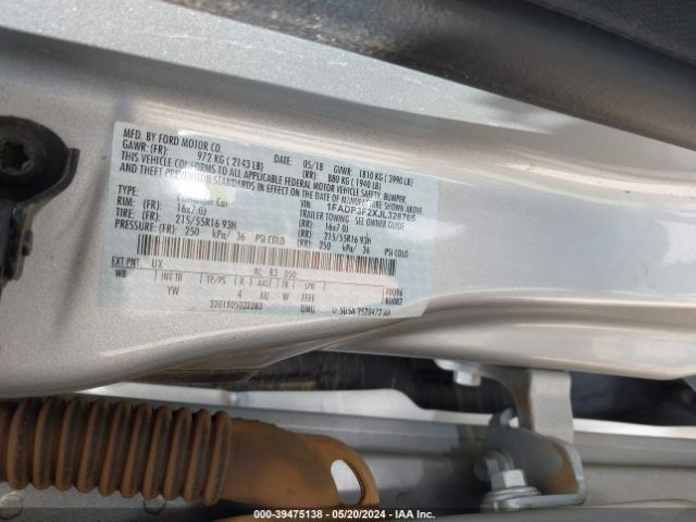 Photo 8 VIN: 1FADP3F2XJL328765 - FORD FOCUS 