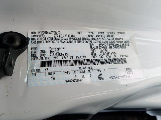 Photo 9 VIN: 1FADP3FE2HL238532 - FORD FOCUS SE 