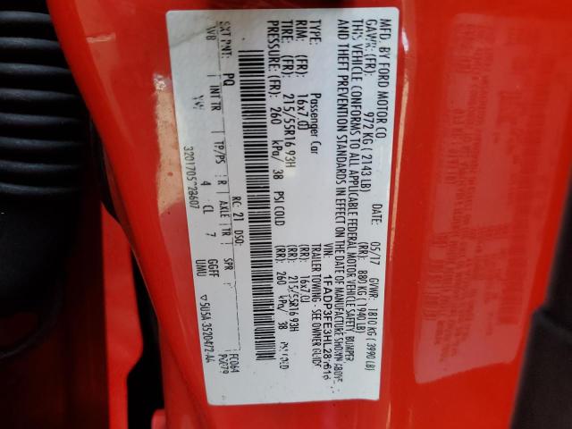 Photo 11 VIN: 1FADP3FE3HL281616 - FORD FOCUS SE 