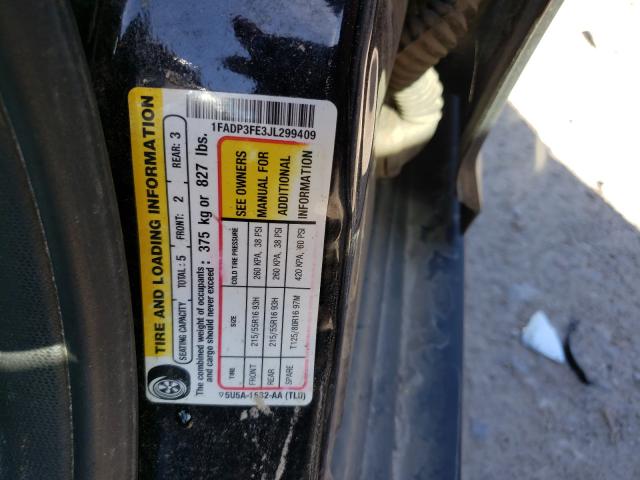 Photo 9 VIN: 1FADP3FE3JL299409 - FORD FOCUS SE 