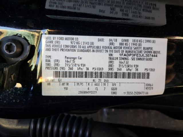 Photo 12 VIN: 1FADP3FE3JL307444 - FORD FOCUS SE 