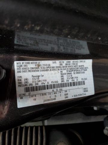 Photo 9 VIN: 1FADP3FE9JL277849 - FORD FOCUS SE 