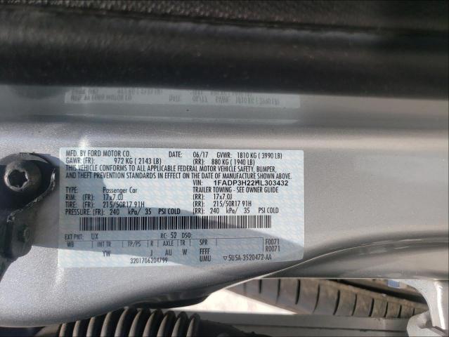 Photo 9 VIN: 1FADP3H22HL303432 - FORD FOCUS 