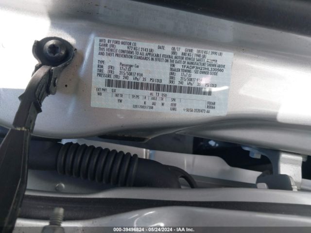 Photo 8 VIN: 1FADP3H23HL330560 - FORD FOCUS 