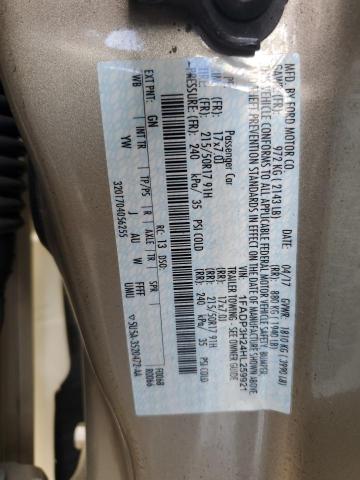 Photo 11 VIN: 1FADP3H24HL259921 - FORD FOCUS SEL 