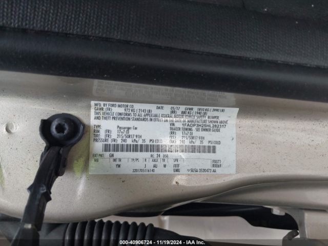 Photo 8 VIN: 1FADP3H25HL282317 - FORD FOCUS 