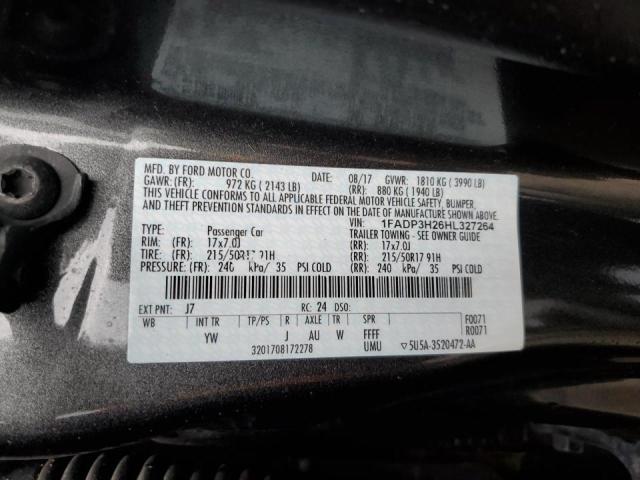 Photo 11 VIN: 1FADP3H26HL327264 - FORD FOCUS SEL 