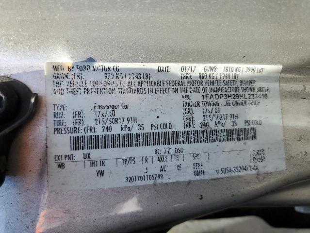 Photo 11 VIN: 1FADP3H29HL223416 - FORD FOCUS 