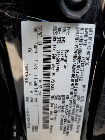 Photo 9 VIN: 1FADP3H29JL240643 - FORD FOCUS SEL 