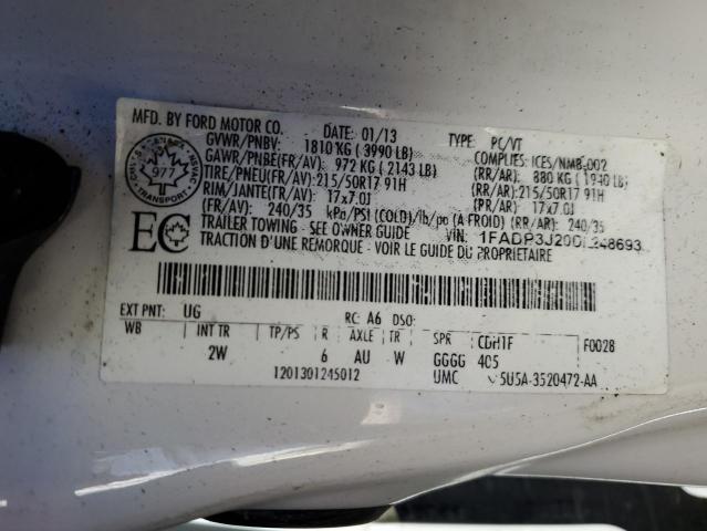 Photo 11 VIN: 1FADP3J20DL248693 - FORD FOCUS 