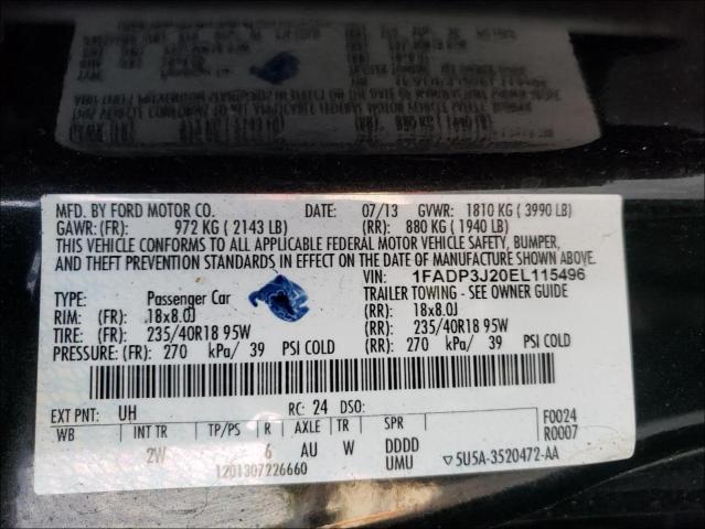 Photo 9 VIN: 1FADP3J20EL115496 - FORD FOCUS TITA 