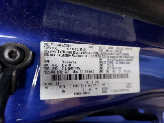 Photo 11 VIN: 1FADP3J23DL329929 - FORD FOCUS 