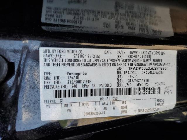 Photo 11 VIN: 1FADP3J23JL280985 - FORD FOCUS TITA 