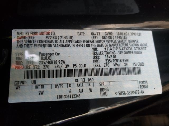 Photo 9 VIN: 1FADP3J2XDL378397 - FORD FOCUS TITA 